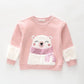 Polar Bear Pink Sweatshirt Ollies Place