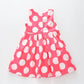 Polka Dot Pink Dress Ollies Place