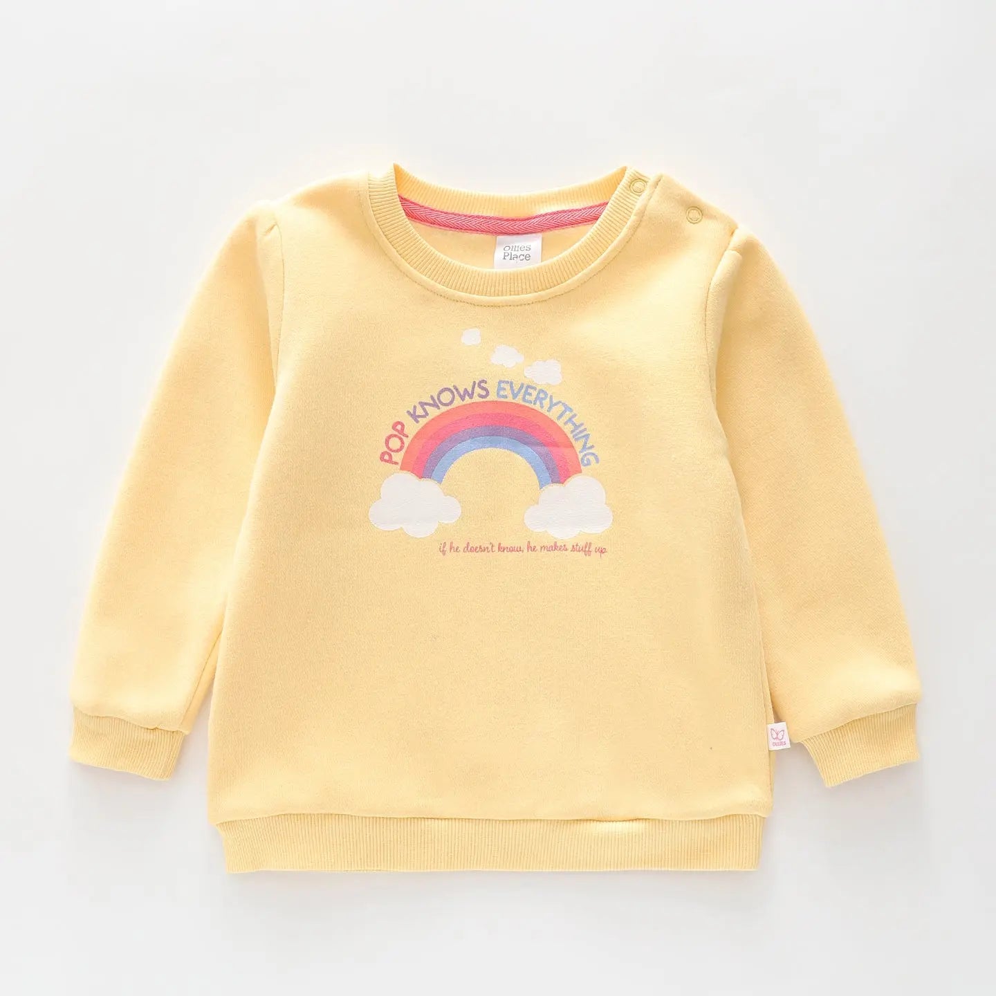 Pop Knows Everything Sweatshirt Ollies Place