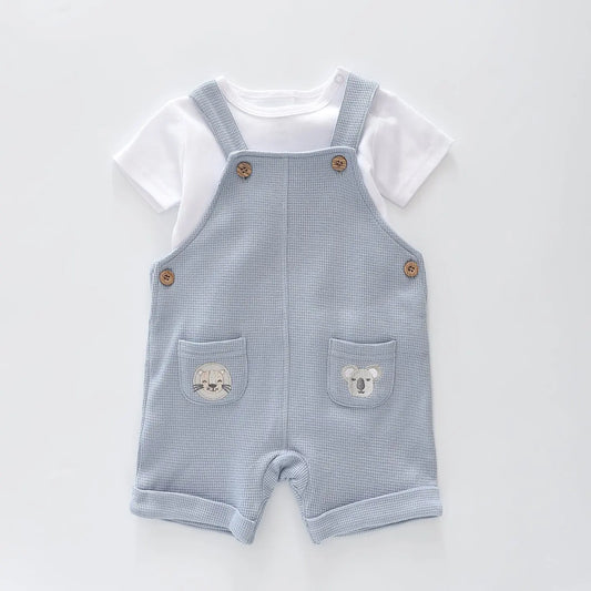 Prem Baby Boy Cutie Overalls Set Ollies Place