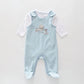 Prem Baby Elephant Overalls Set Ollies Place