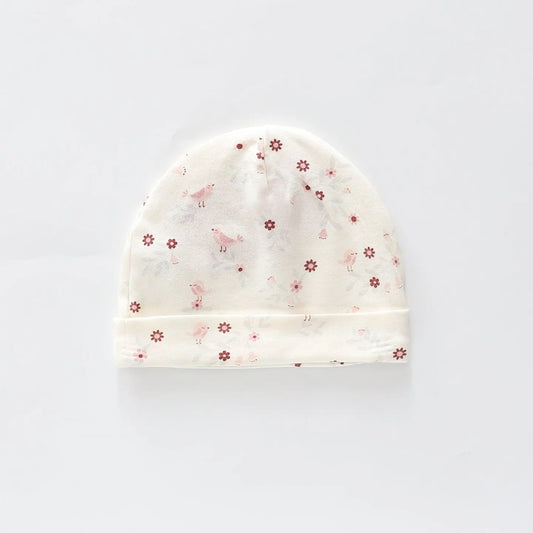 Prem Floral Bird Beanie Ollies Place