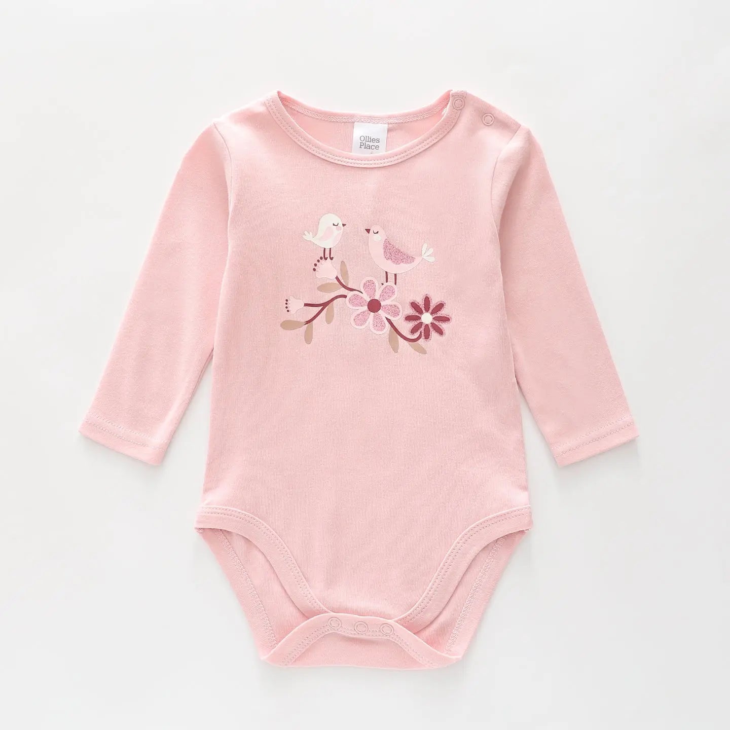 Prem Floral Bird Bodysuit Ollies Place