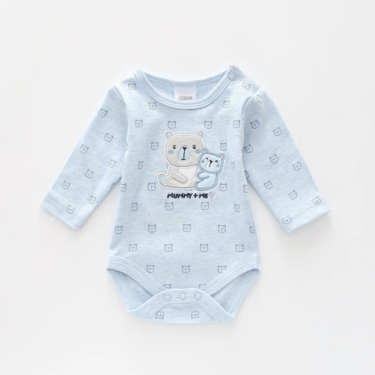 Premmie Bear, Baby Boy Bodysuit Ollies Place