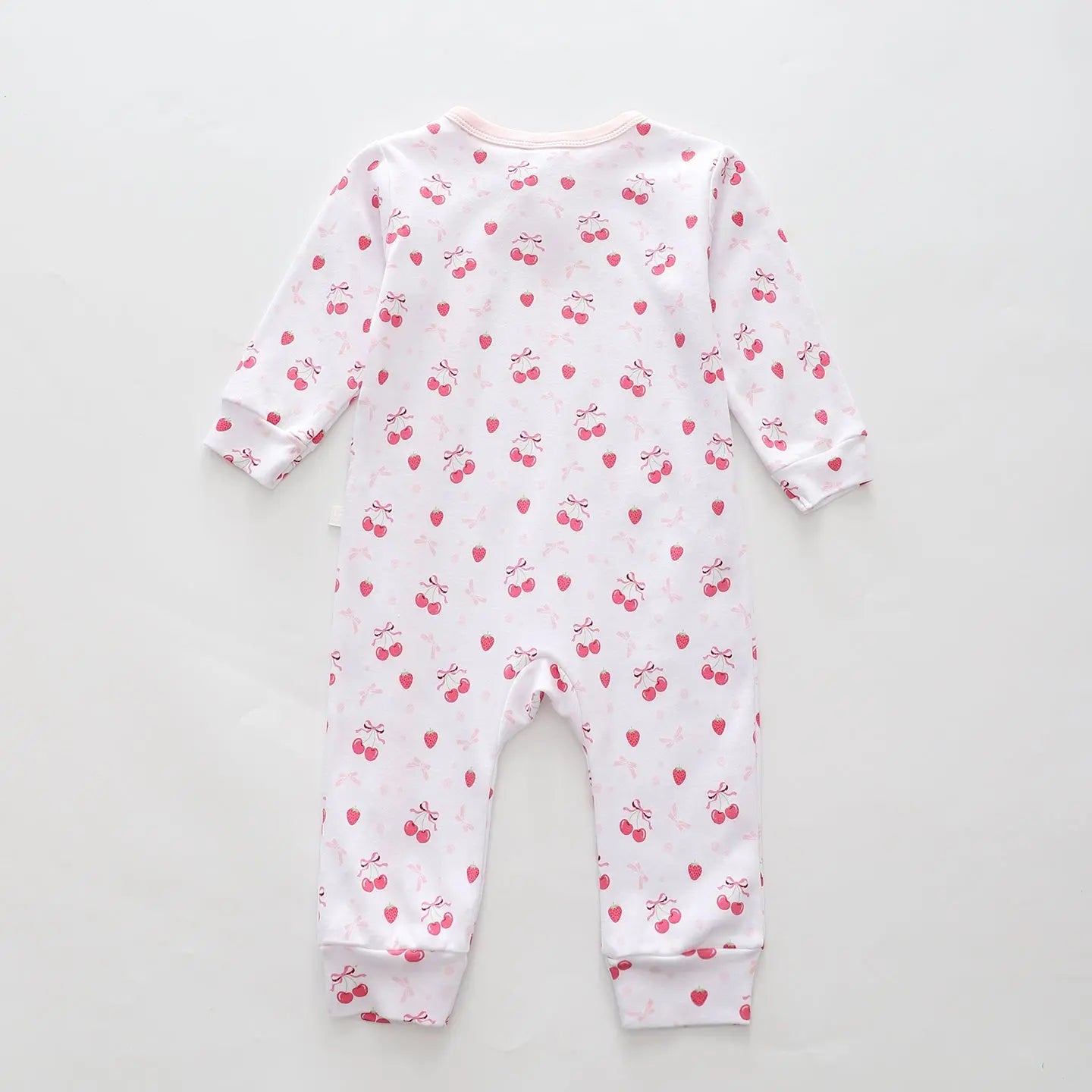 Premmie Pink Berry Romper Ollies Place