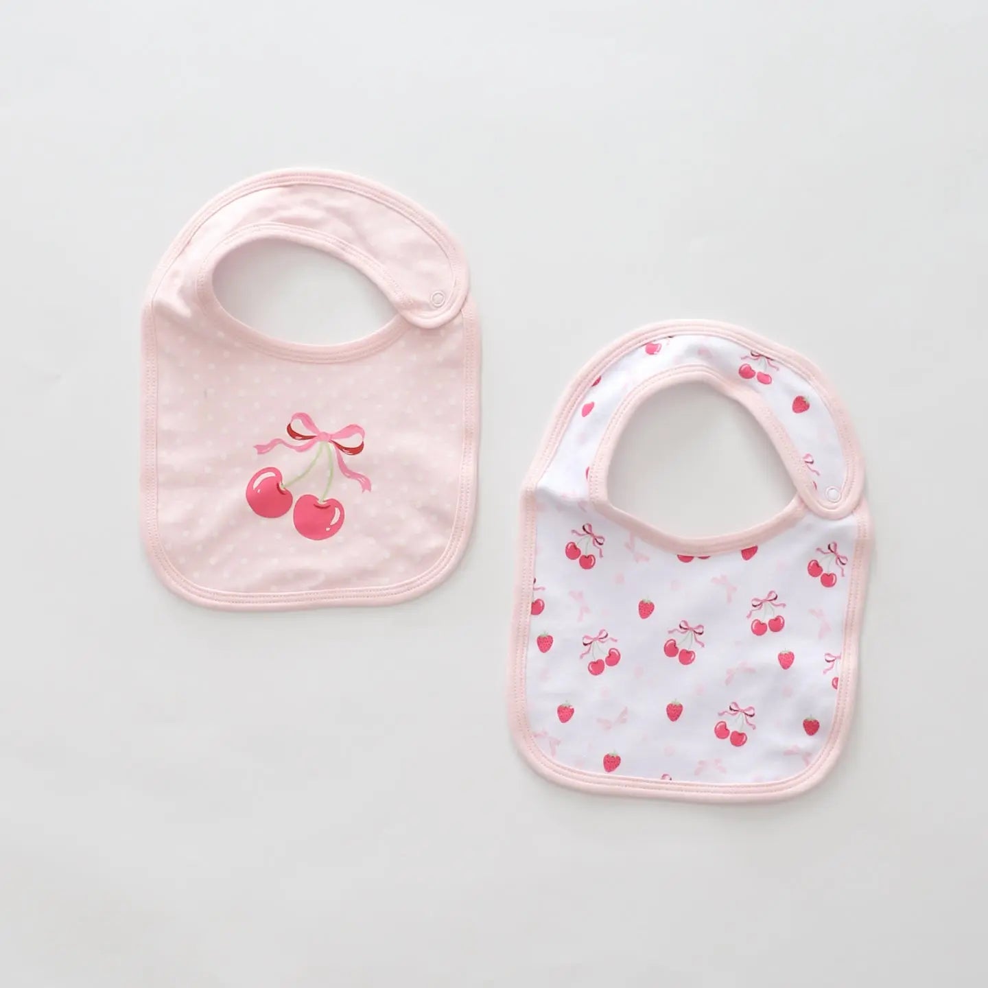 Premmie Pink Bib Set (2pc) Ollies Place