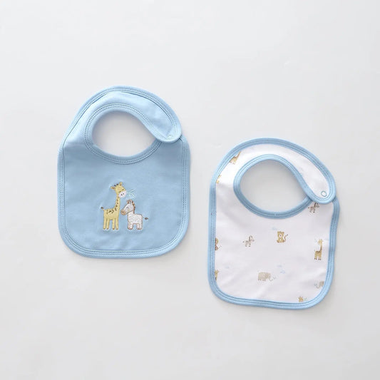 Premmie Safari Bib Set (2pc) Ollies Place