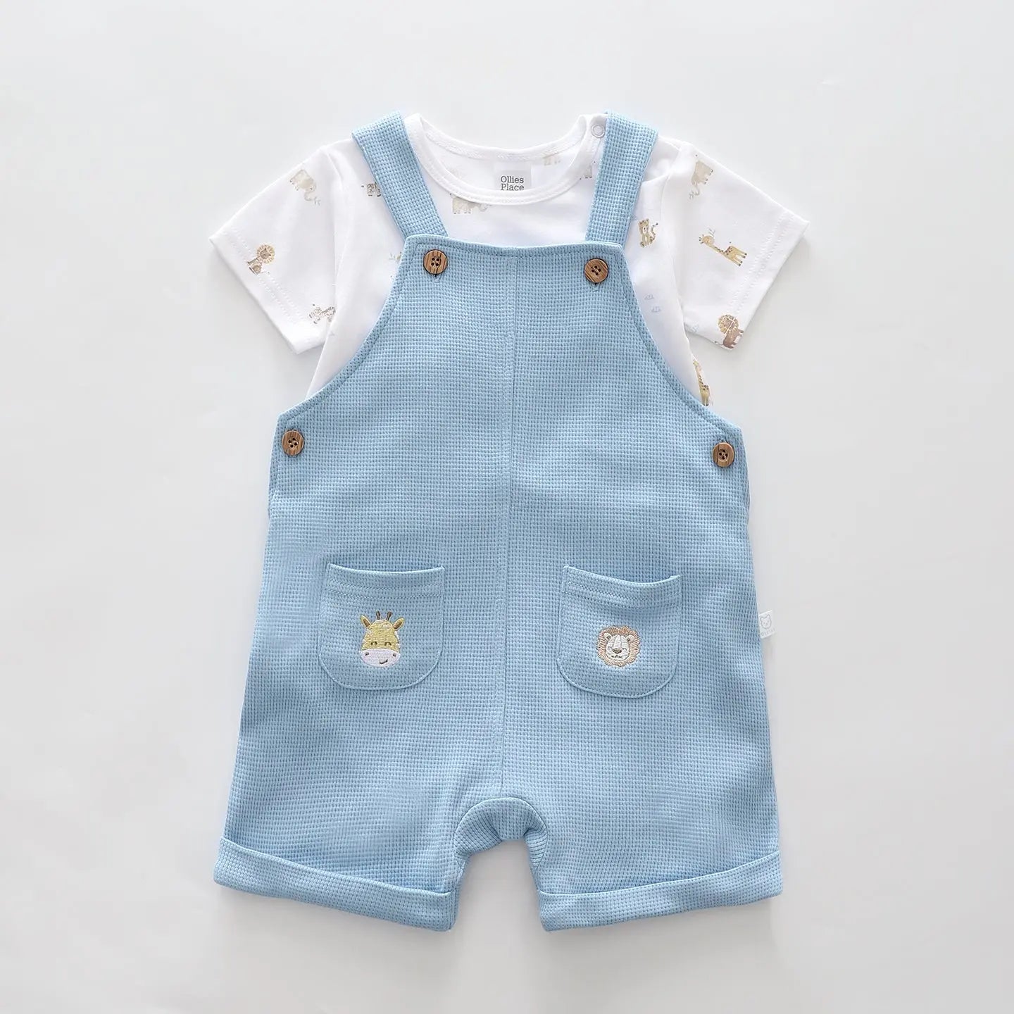 Premmie Safari Overalls Outfit Ollies Place
