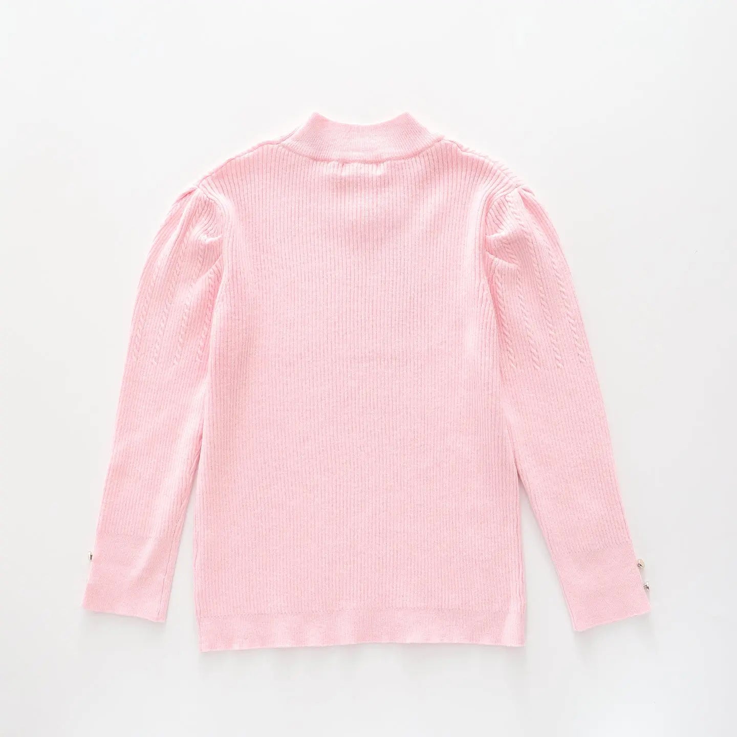 Preppy Pink, Older Girls Knit Jumper Ollies Place