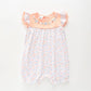 Pretty Peach Romper Ollies Place