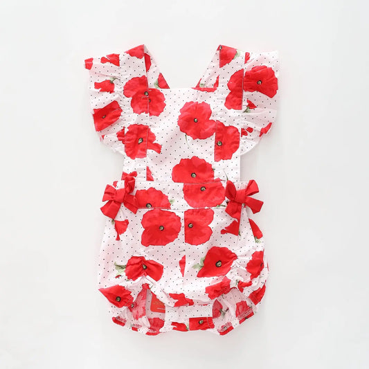 Pretty Poppy Sunsuit Ollies Place
