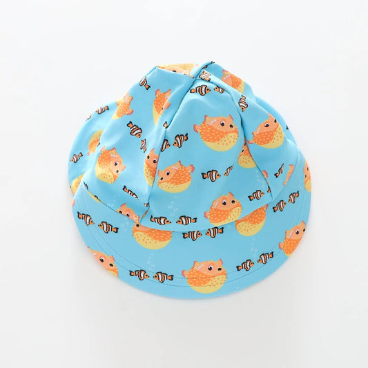 Puffer Fish Print Legionnaire Cap Ollies Place