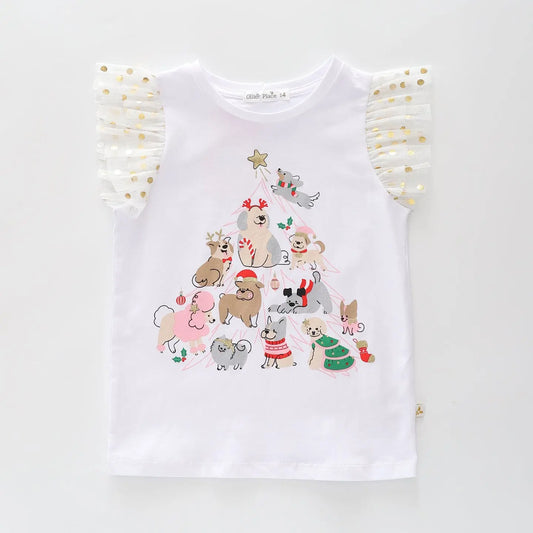 Puppy Christmas Tee Ollies Place
