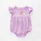 Purple Cheesecloth Bodysuit Ollies Place