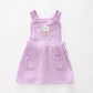 Purple Cheesecloth Pinafore Ollies Place