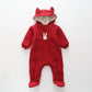 Quilted Red Pram suit Ollies Place