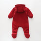 Quilted Red Pram suit Ollies Place