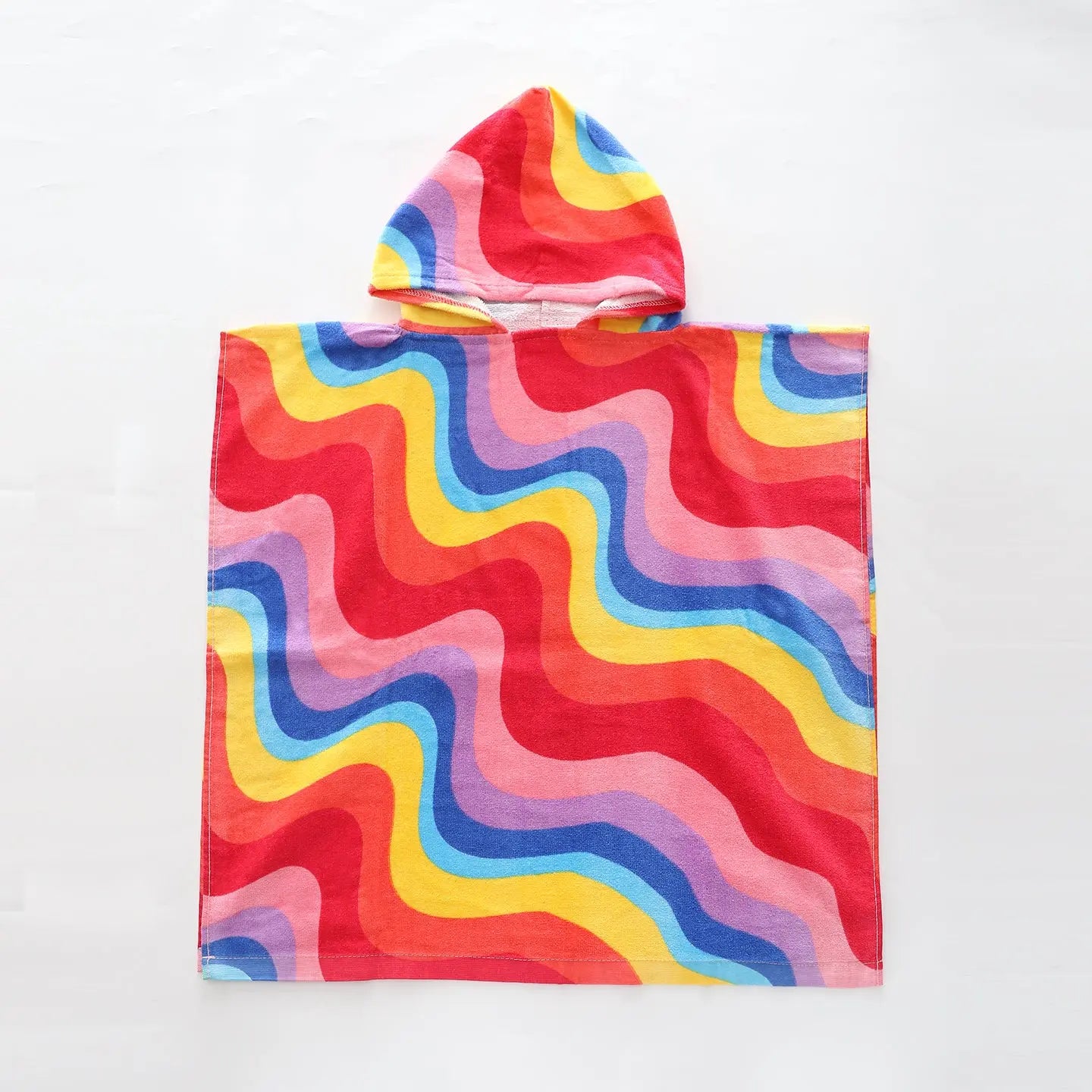 Rainbow Brights Kids Poncho Towel Ollies Place