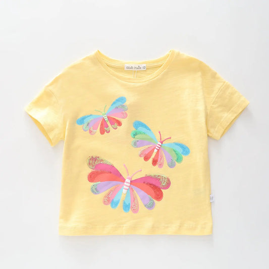 Rainbow Butterfly Tee Ollies Place