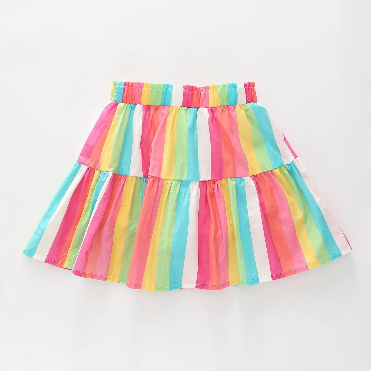 Rainbow Stripe Rara Skirt Ollies Place