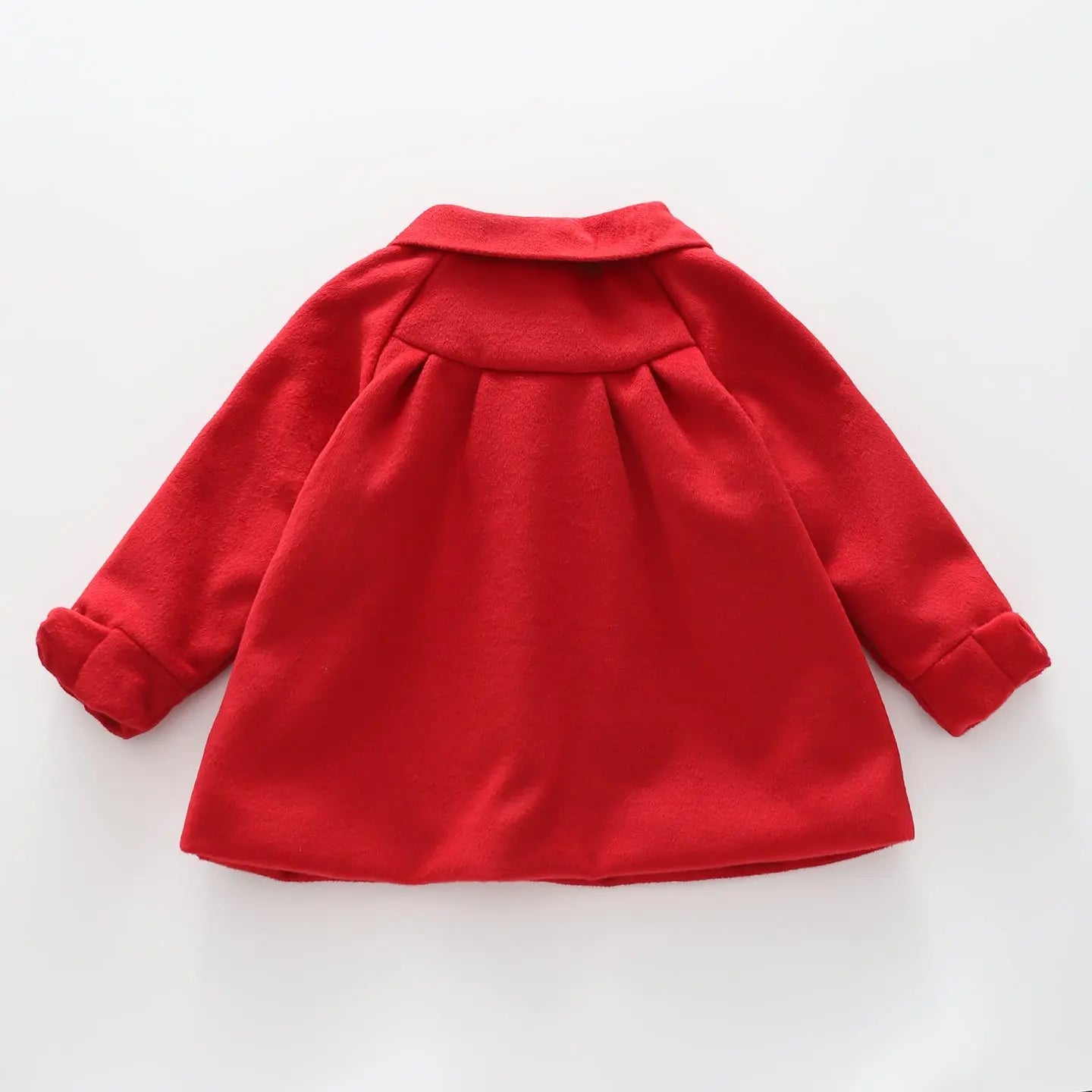 Red Bow Swing Coat - Toddler Girl Ollies Place