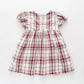 Red Bow Tartan Check Dress Ollies Place