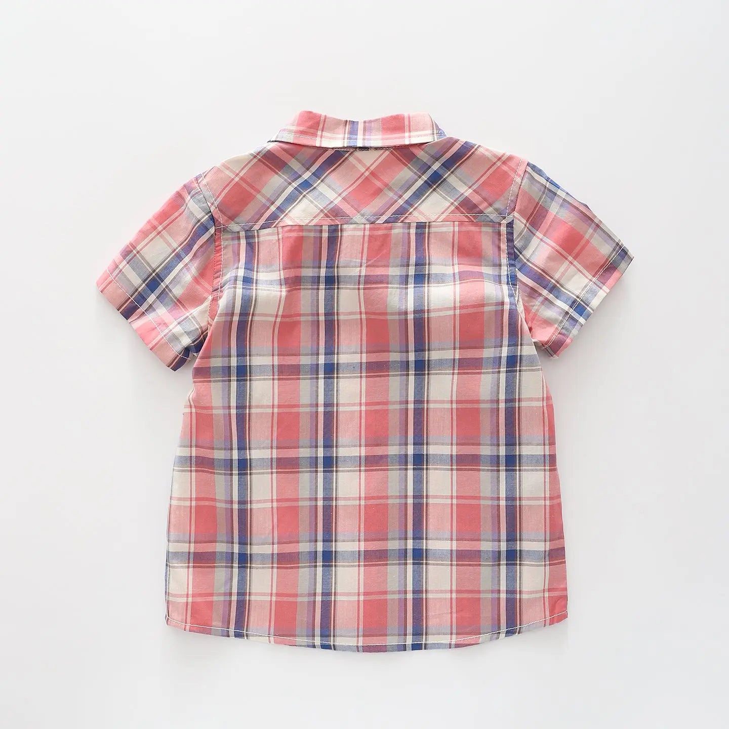 Red Check Collared Shirt Ollies Place