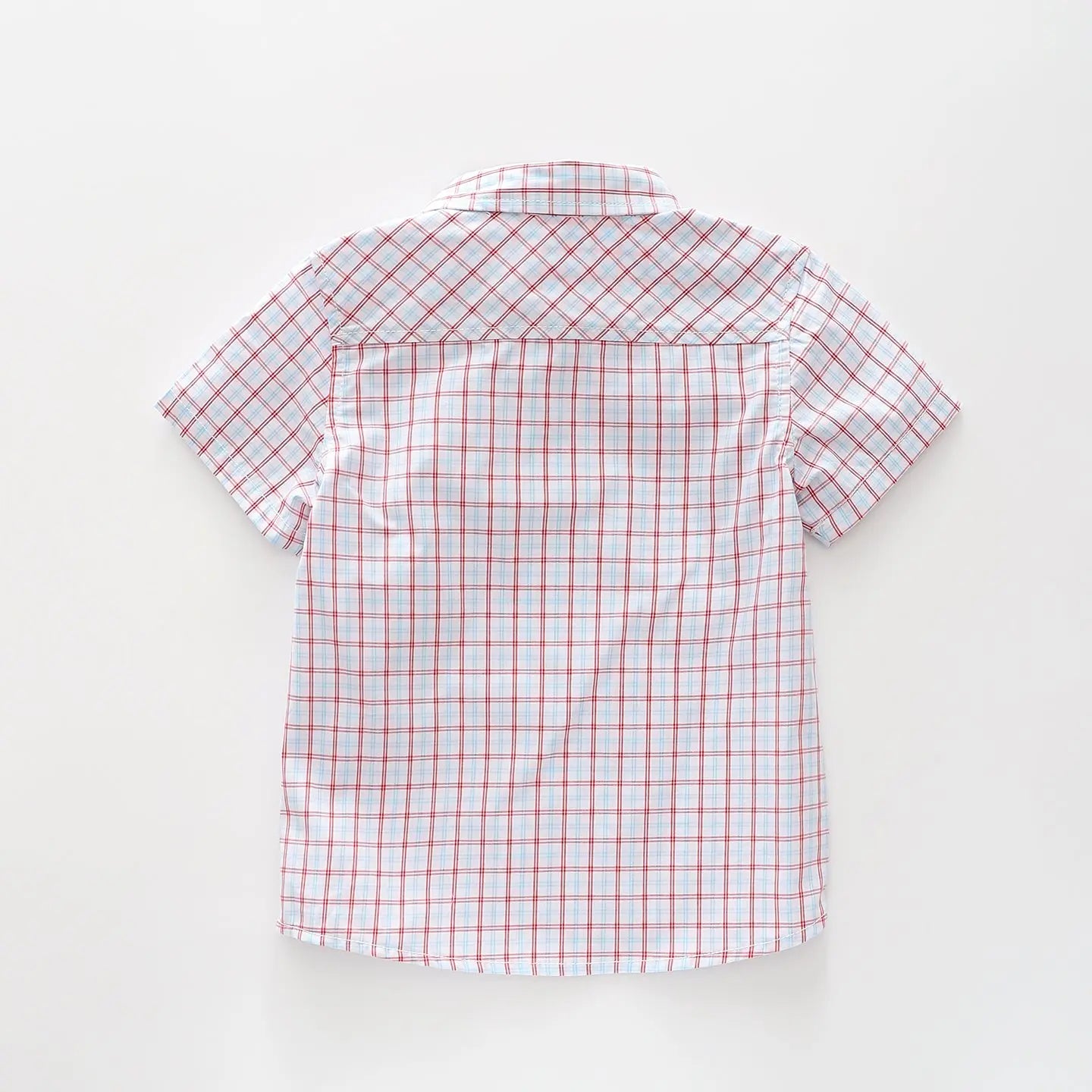 Red Check Collared Shirt Ollies Place