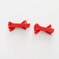 Red Polka Dot Bow Hair Clips 2 Pack Ollies Place