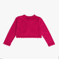 Red True Knit Bolero Cardigan - Girl Ollies Place
