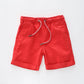 Red Woven Shorts Ollies Place