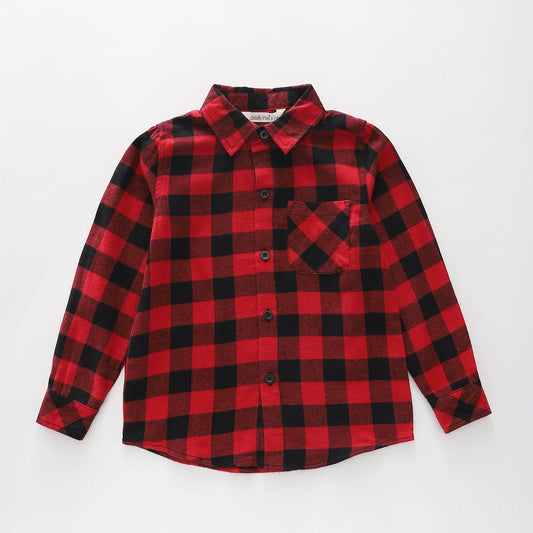 Red and Black Check Shirt Ollies Place