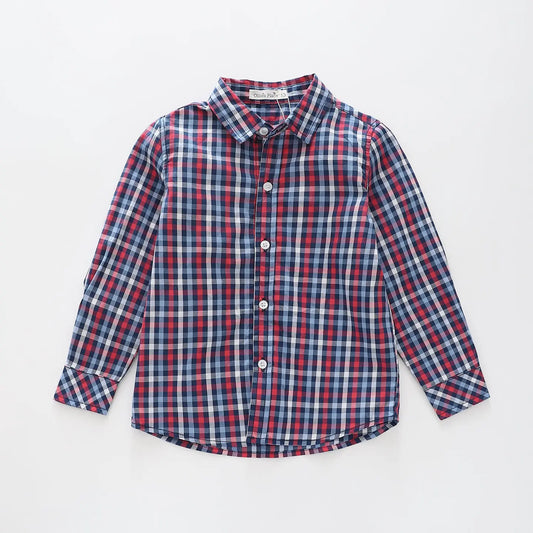 Red and Blue Check Shirt Ollies Place