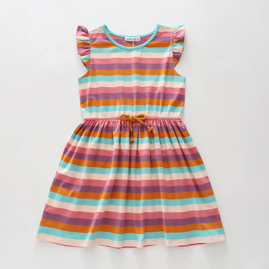 Retro Rainbow Dress Ollies Place