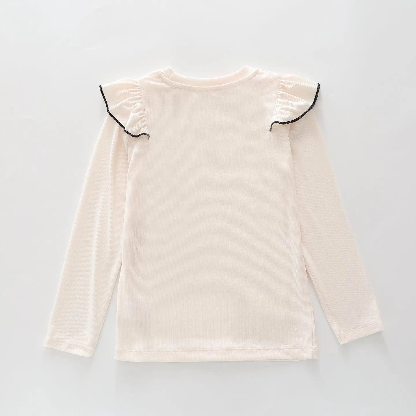 Ribbed Ruffle Top Ollies Place