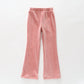 Ribbed Velour Flare Pants Ollies Place
