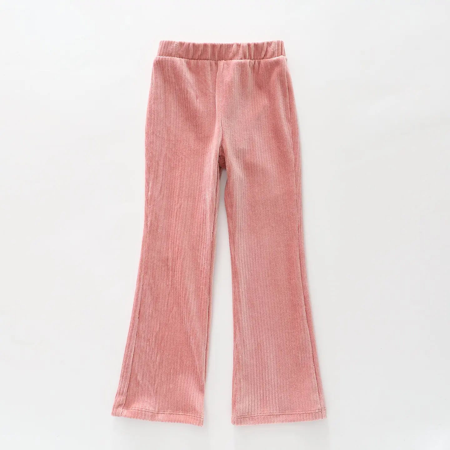 Ribbed Velour Flare Pants Ollies Place