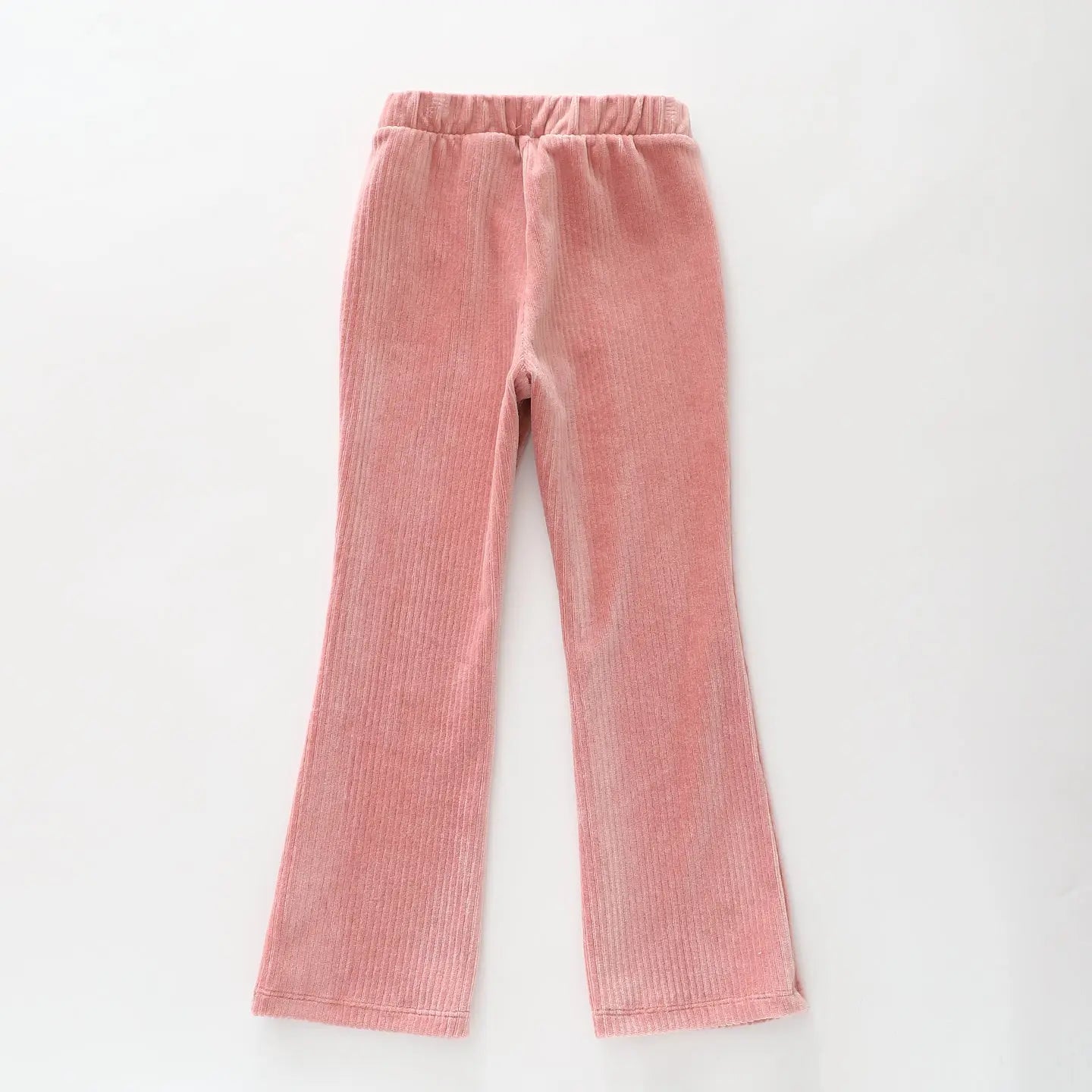 Ribbed Velour Flare Pants Ollies Place