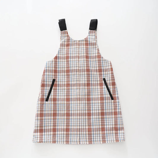 Rock Star Check Pinafore Ollies Place