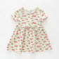 Rose Print Summer Dress Ollies Place