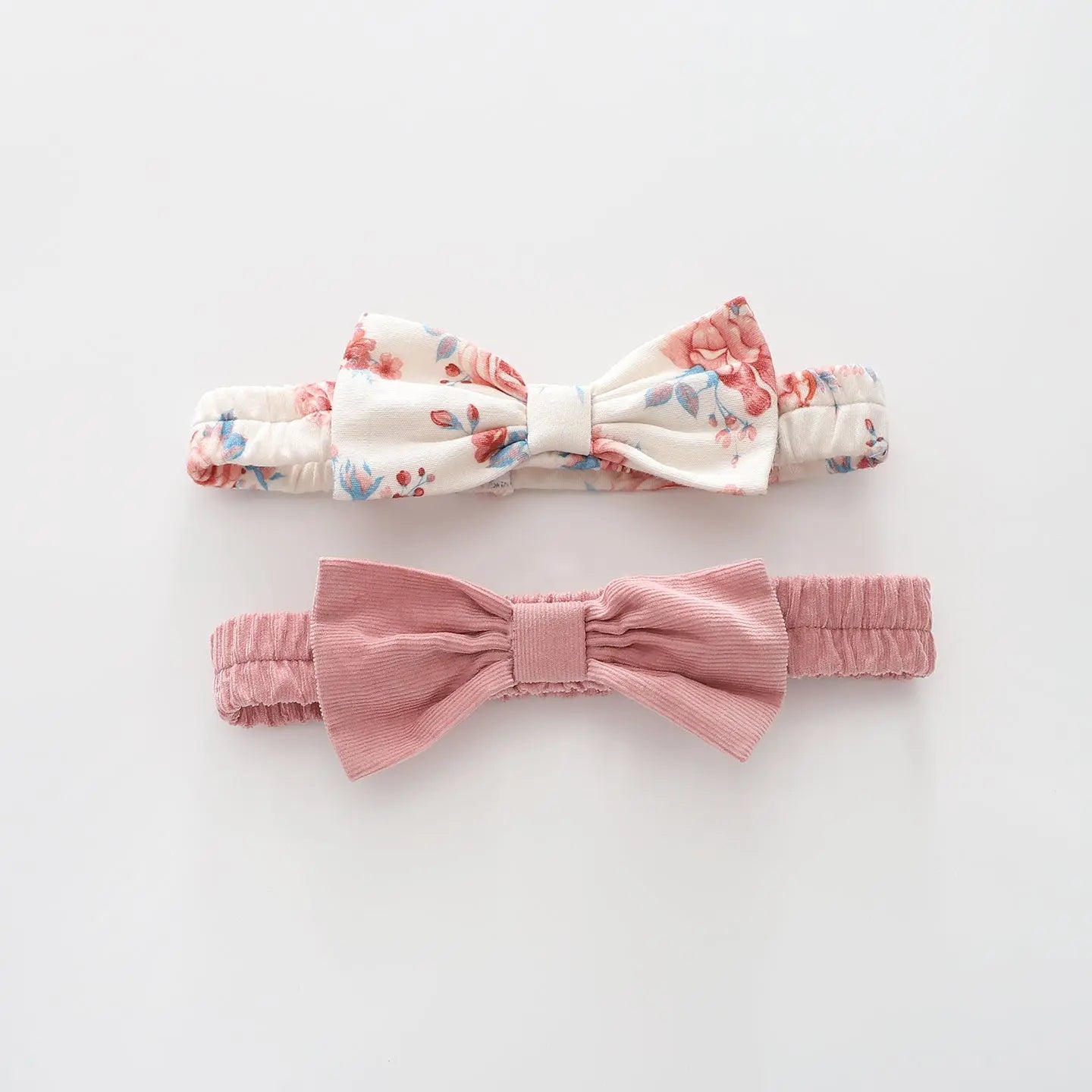 Rustic Rose Bow Headband Set Ollies Place