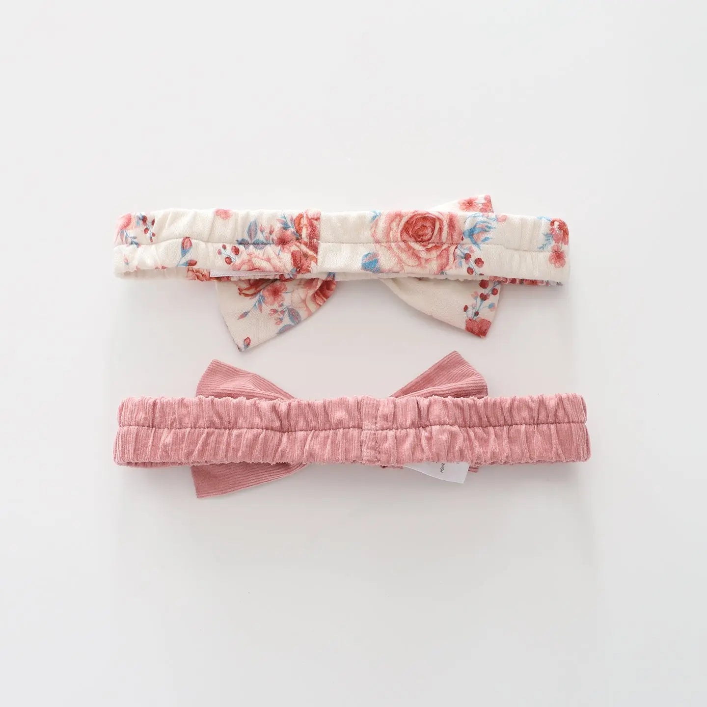 Rustic Rose Bow Headband Set Ollies Place