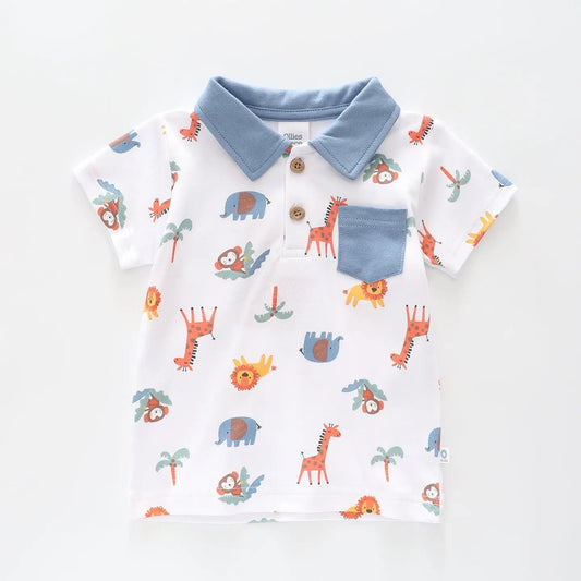 Safari Animals Baby T-shirt Ollies Place