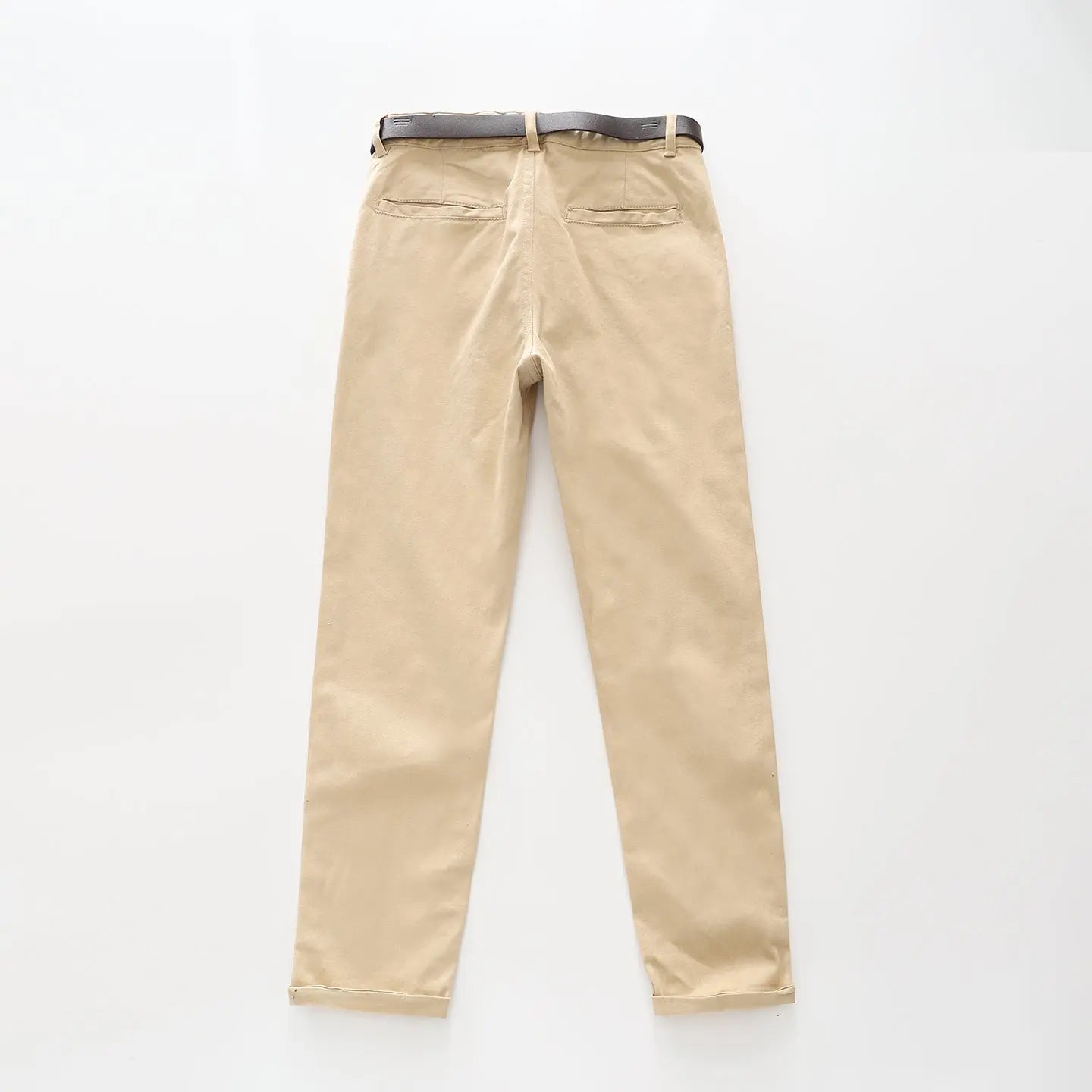 Sand Chino with Brown Belt Ollies Place