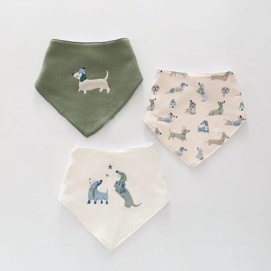 Sausage Dog Bib Set Ollies Place