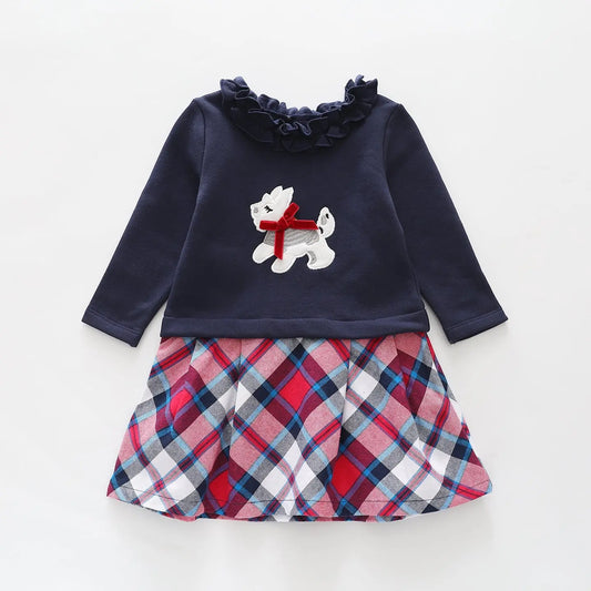 Scotty Dog Tartan Dress Ollies Place