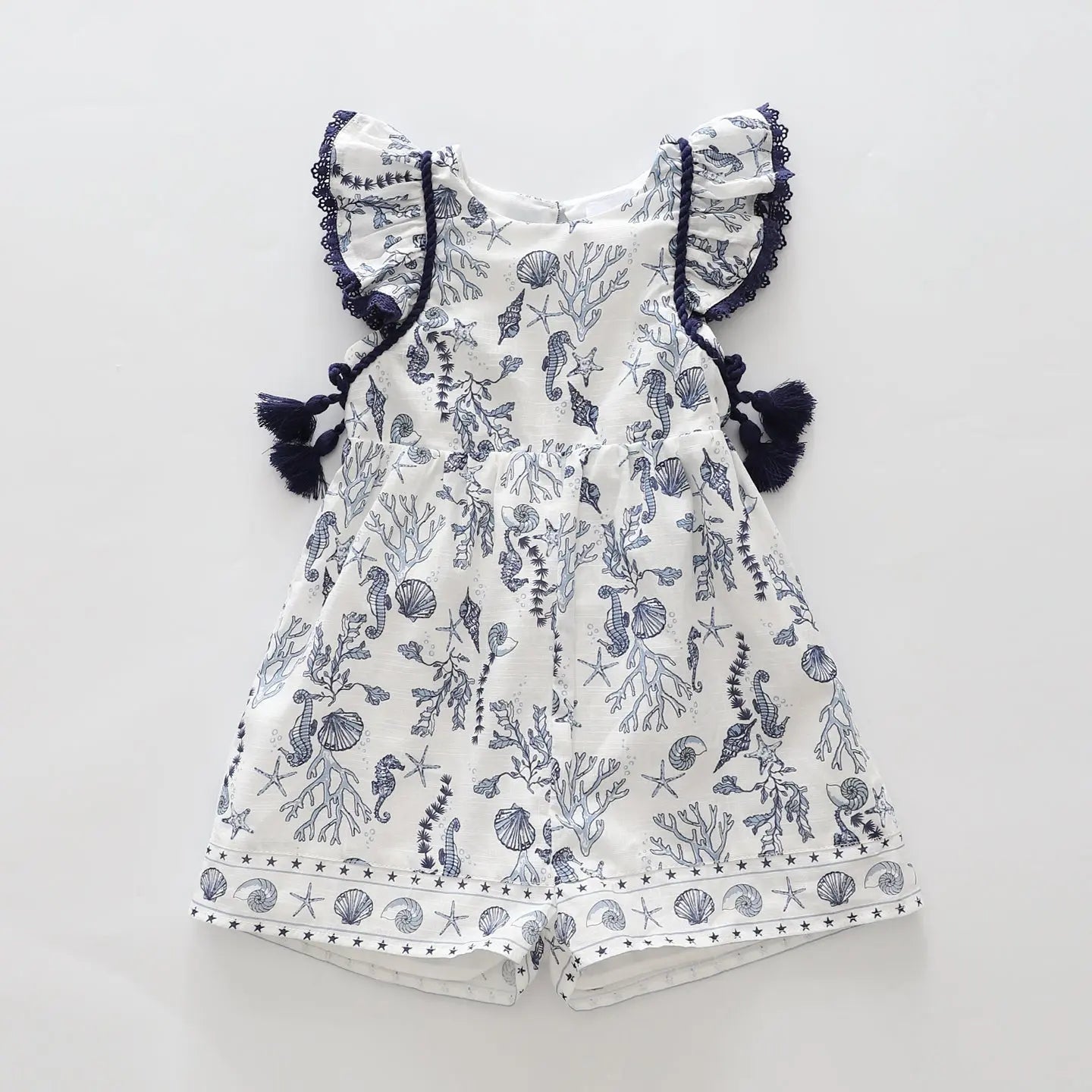 Seaside Blues Romper Ollies Place