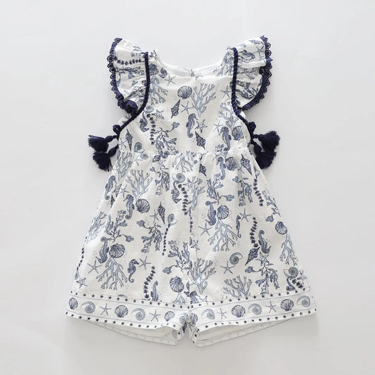 Seaside Blues Romper Ollies Place
