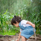 Seaside Denim Overalls Set Ollies Place