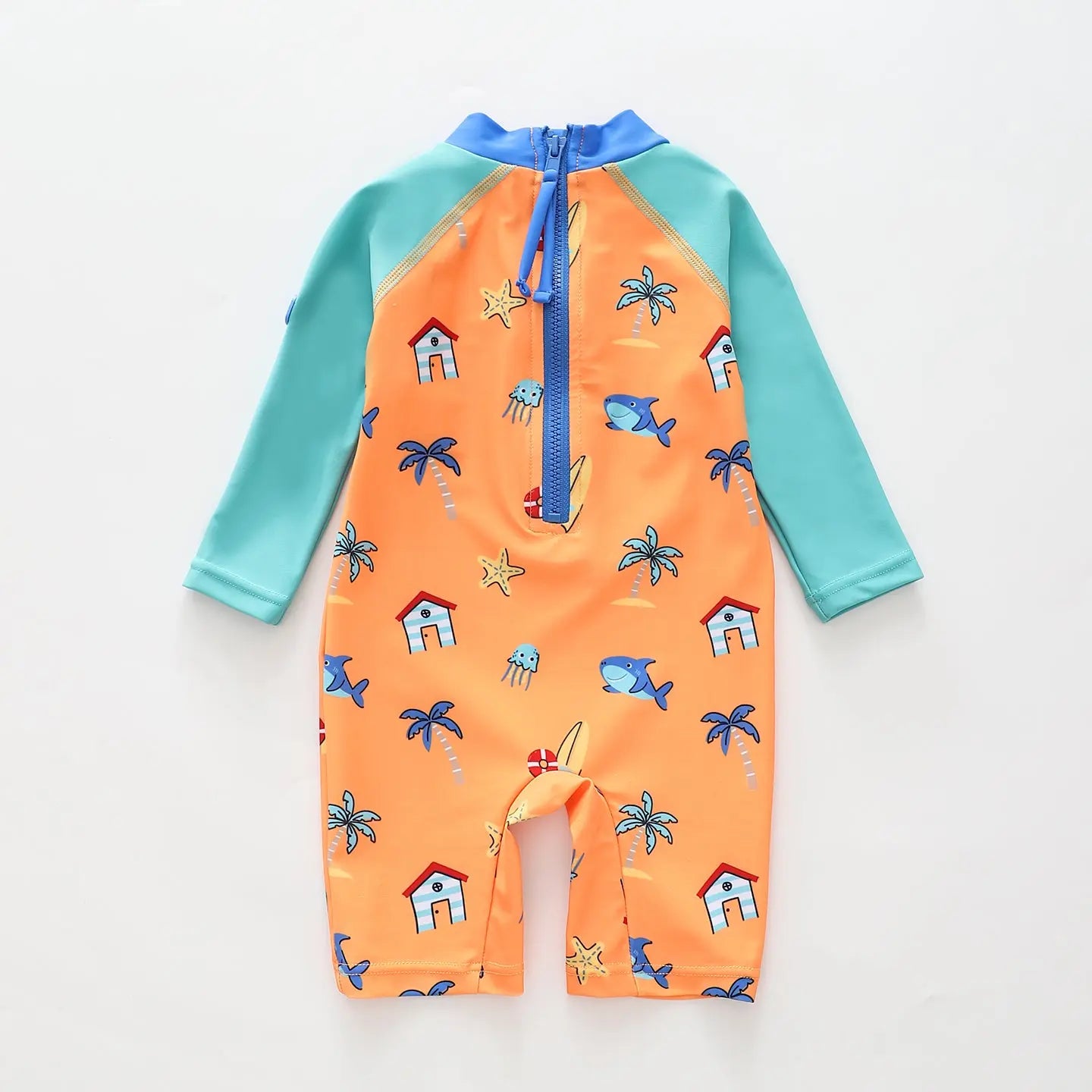 Shark Long Sleeve Swimwear Ollies Place